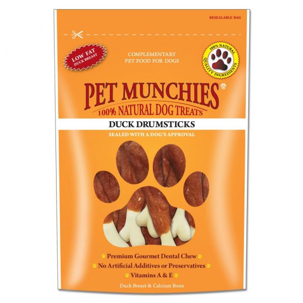276968 Pet Munchies Duck Drumsticks 100g