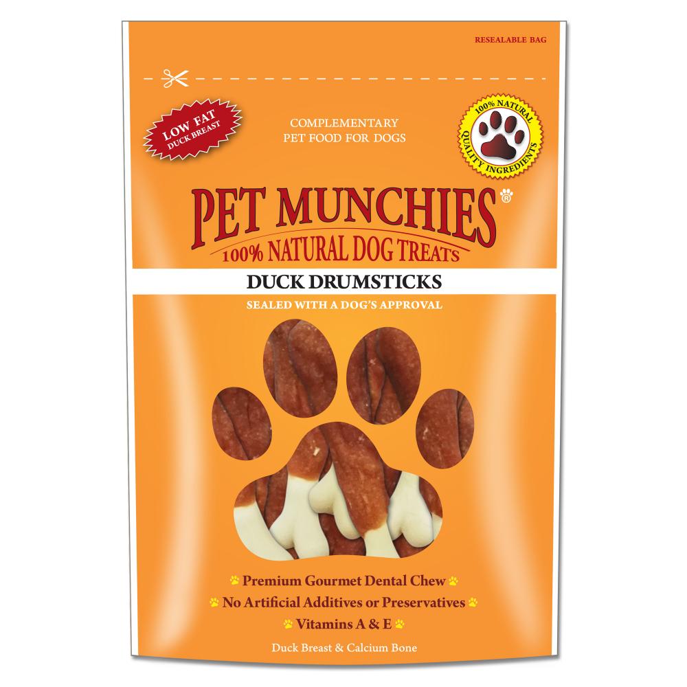 Pet Munchies Duck Drumsticks 100g