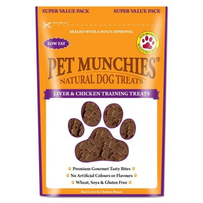 Pet Munchies Liver and Chicken Training Treats 150g