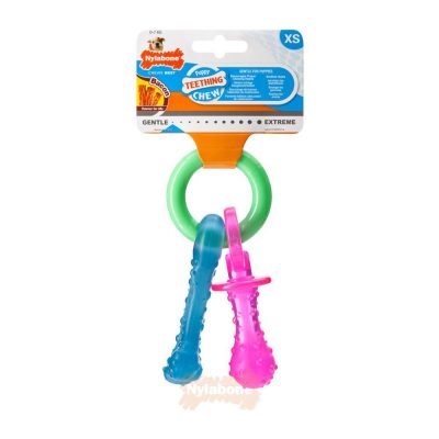 Nylabone Puppy Pacifier Bacon Small