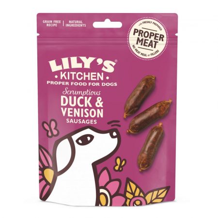 Lily's Kitchen Scrumptious Duck with Venison Sausages 70g