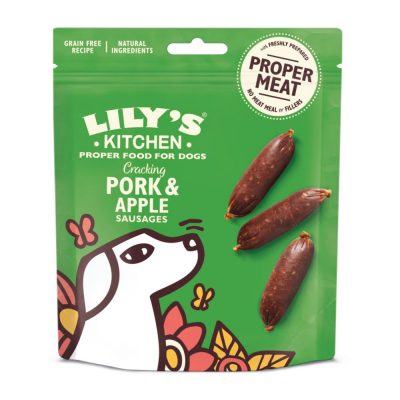 Lily's Kitchen Cracking Pork Sausages with Apple 70g