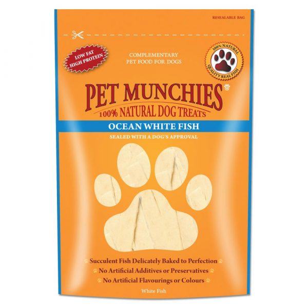 781846 Pet Munchies Ocean White Fish 100g