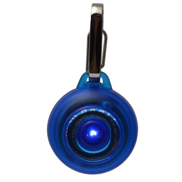 810380 Blue LED Dog Safety Light Tag