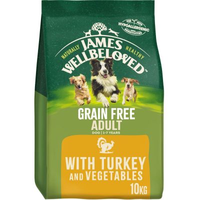James Wellbeloved Grain Free Adult Dry Dog Food Turkey & Veg