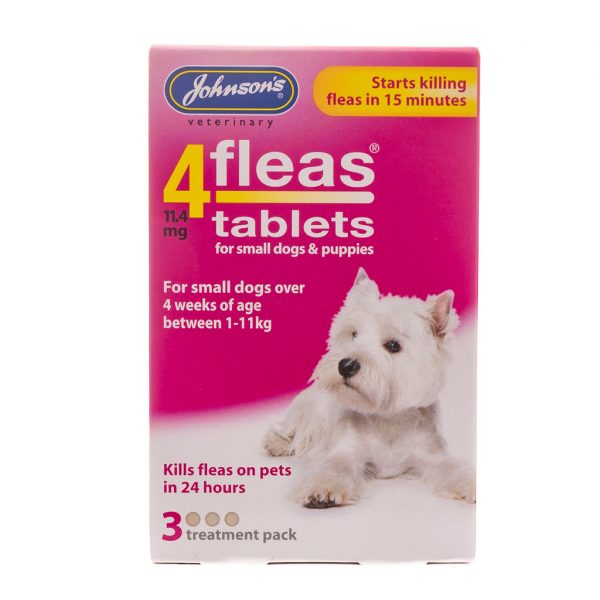 4Fleas Sml Dog 3 pack 1024 4Fleas Small Dog 3Pack