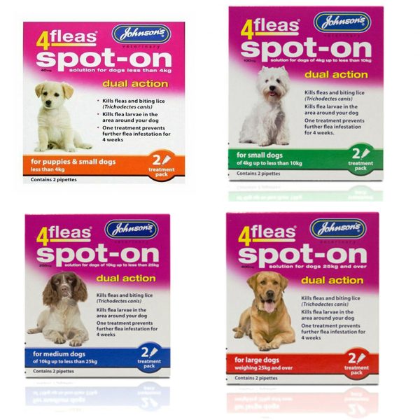 4Fleas Spot On Dogs Set 1024