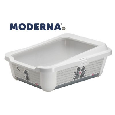 Moderna Hercules Cats in Love Open Litter Box