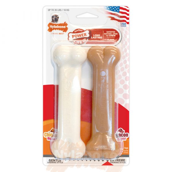 982903 Nylabone Extreme Bone Twin Pack Medium 1000