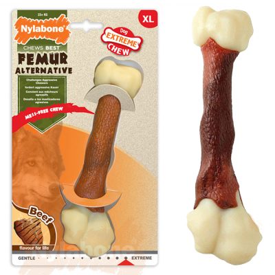 Nylabone Extreme Femur Alternative Beef XL