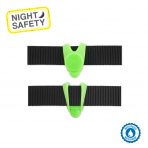 Ancol Blinker Green on Collar