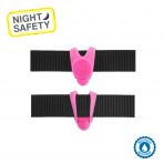 Ancol Blinker Pink on Collar