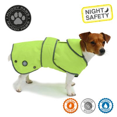 Ancol Stormguard Dog Coat - Hi Vis