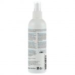 Back of Bottle of Baby Powder Dog Spray