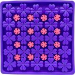 BNT Flowers Snuffle Treat Mat Purple 1024