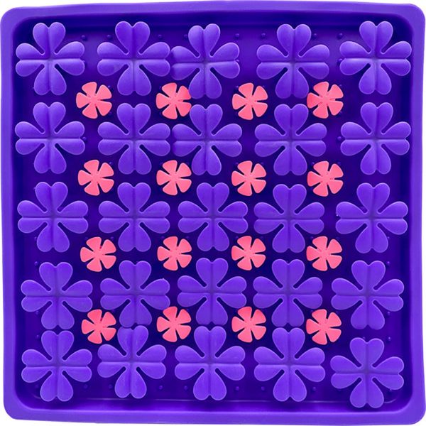 BNT Flowers Snuffle Treat Mat Purple 1024 BNT Flowers Snuffle Treat Mat Purple 1024