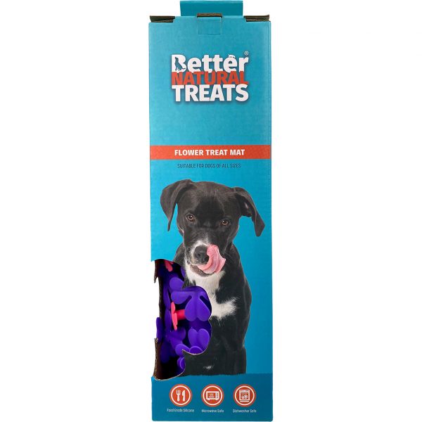 BNT Flowers Snuffle Treat Mat Purple Boxed 1024 BNT Flowers Snuffle Treat Mat Purple Boxed 1024