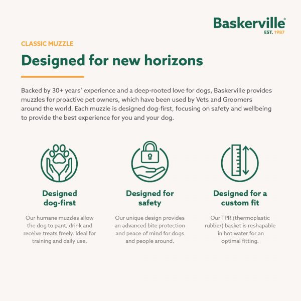 Baskerville Classic Muzzle New Design 1080 Baskerville Classic Muzzle New Design 1080