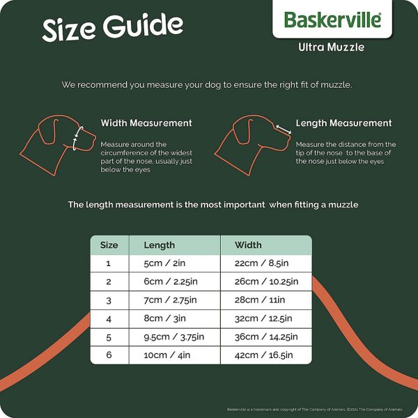 Baskerville Ultra Size Guide Baskerville Ultra Size Guide