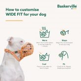 Baskerville Wide Fit Muzzles Customize Infographics 1080