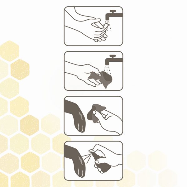 Beaphar Wound Spray Usage Graphic Beaphar Wound Spray Usage Graphic