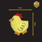 BiteForce Durable Dog Toy Chicken Dimensions 1080