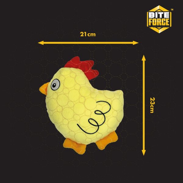 BiteForce Durable Dog Toy Chicken Dimensions 1080 BiteForce Durable Dog Toy Chicken Dimensions 1080