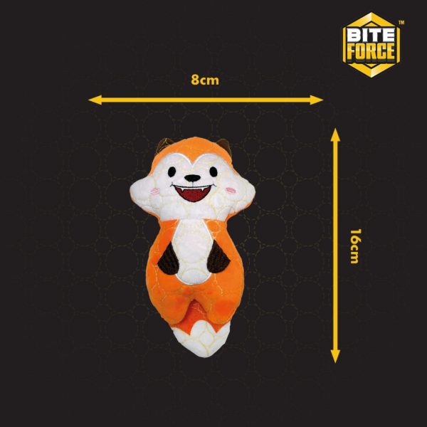 BiteForce Durable Dog Toy Fox Dimensions 1080 BiteForce Durable Dog Toy Fox Dimensions 1080
