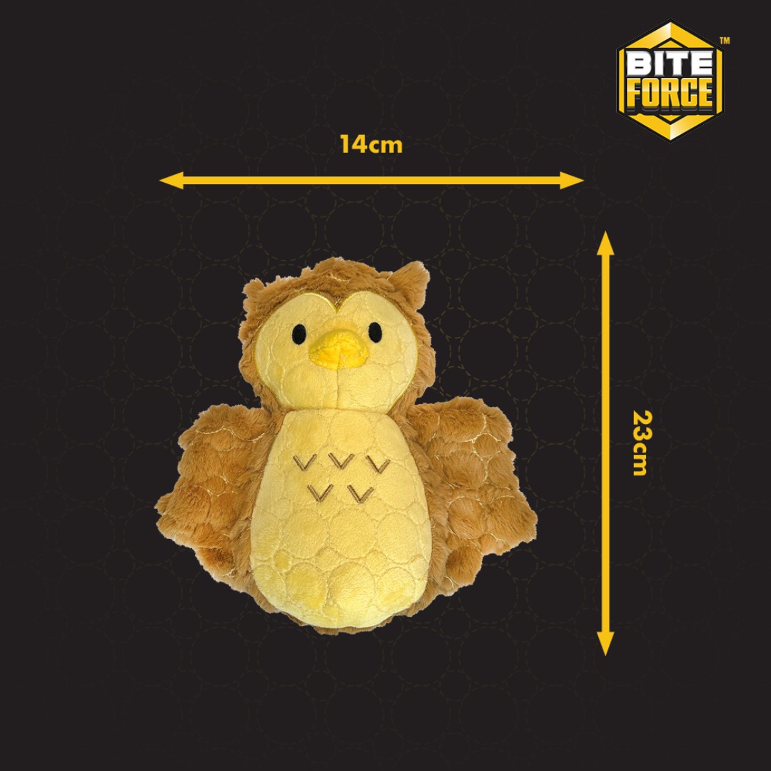 Bite Force Durable Dog Toy Owl – Built with Kevlar - Image 2