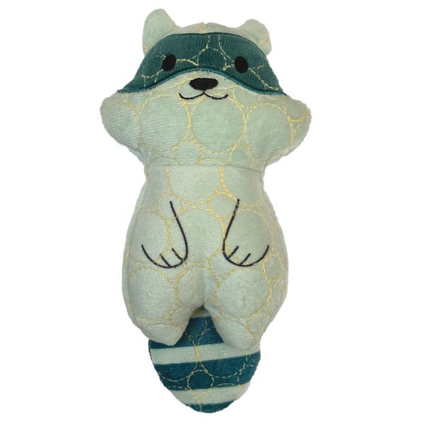 BiteForce Racoon 1080 Bite Force Racoon Durable plush dog toy
