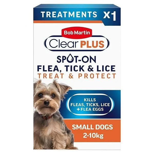 Bob Martin Clear Plus Spot On Small Dogs 1pip new 1080px Bob Martin Clear Plus Spot On Small Dogs 1pip new 1080px