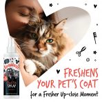 Bugalugs Flea & Tick Spray Up Close Cat 1080