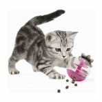Catit Pink Treat Ball with Cat 1000