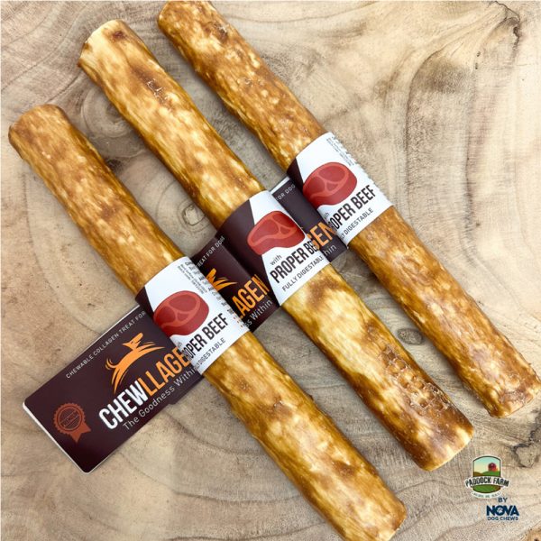 Chewllagen Beef 10in Retriever Roll 1000
