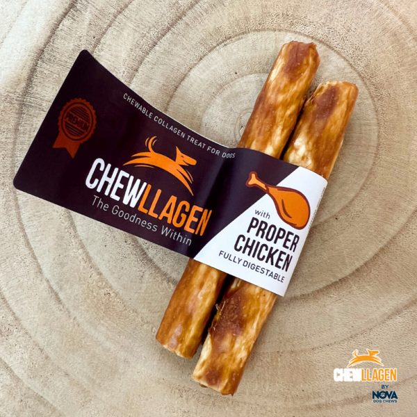 Chewllagen Chicken Medium Roll Pk2 Log 1000 Chewllagen Chicken Medium Roll Pk2 Log 1000