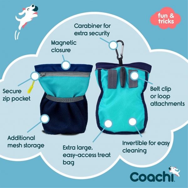 Coachi Pro Treat Bag Blue F&B 1024 Coachi Pro Treat Bag Blue F&B 1024