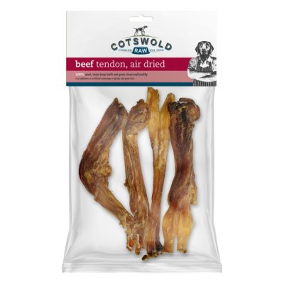 Air Dried Beef Tendon by Cotswold Raw 250g Natural Dog Treat