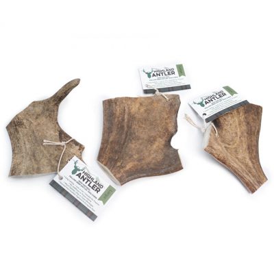 Highland Deer Fallow Antlers - Natural Dog Chew