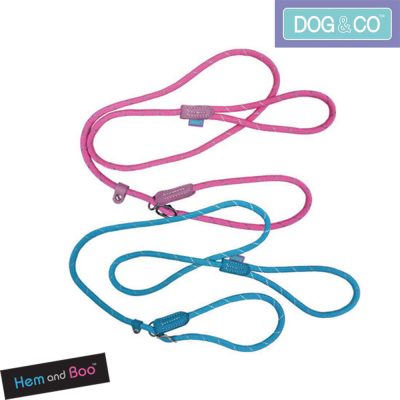 Pink and Blue Reflective Slip Leads
