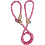 Pink Soft Rope Slip Lead for Dogs