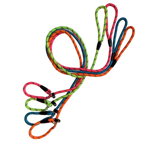 Dog & Co Neon 10mm Slip Leads Set 1024