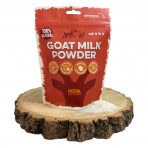 Goat Milk Powder on log