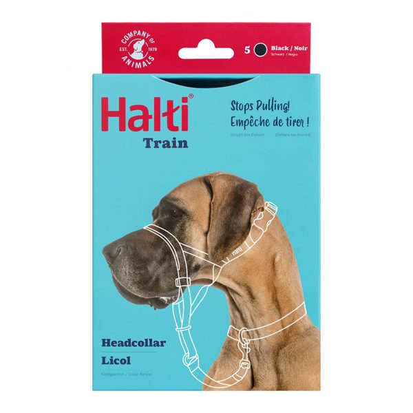 Halti Headcollar New Black S5 1080 Halti Headcollar New Black S5 1080