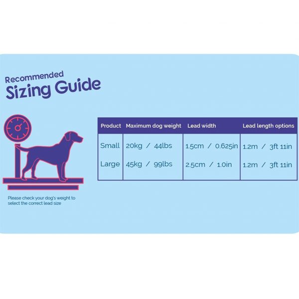 Halti Walking Lead Size Guide 1024 Halti Walking Lead Size Guide 1024