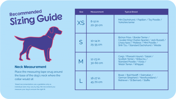 Halti_Comfort-Collar_Size-Guide_1100x620-1 Halti Comfort Dog Collar Sizing Guide Table