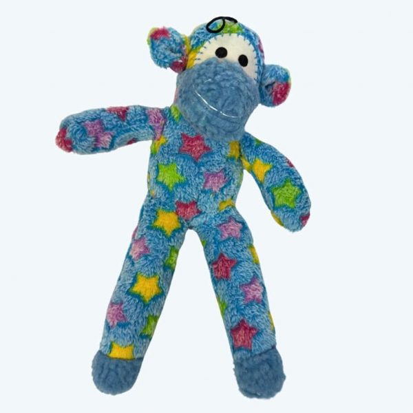 HappyPet Sock Monkey Blue Star HappyPet Sock Monkey Blue Star