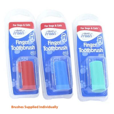 Hatchwells Dentifresh Soft Finger Toothbrush for Dogs & Cats