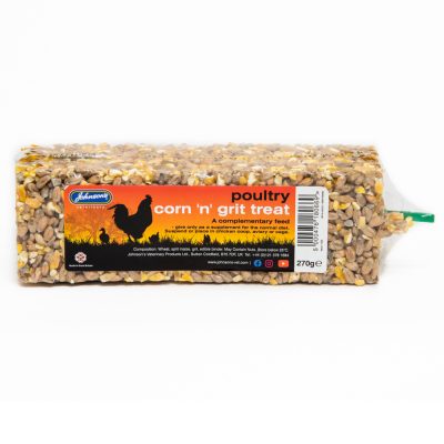 Johnson's Poultry Corn 'N' Grit Treat 270g
