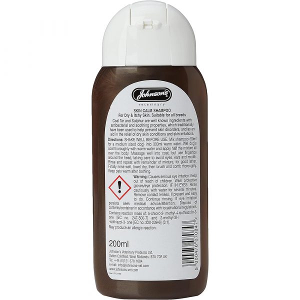 Johnsons Skin Calm Shampoo 200ml Back 1000 Johnsons Skin Calm Shampoo 200ml Back 1000