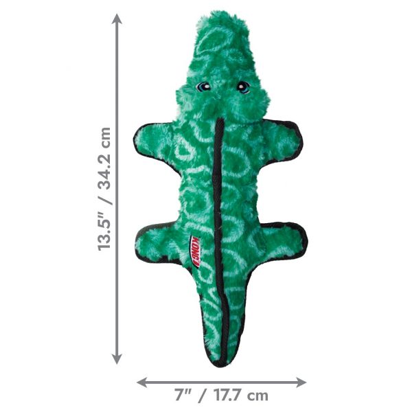 KONG Ballistic Alligator MedLge Dimensions 1080px KONG Ballistic Alligator MedLge Dimensions 1080px